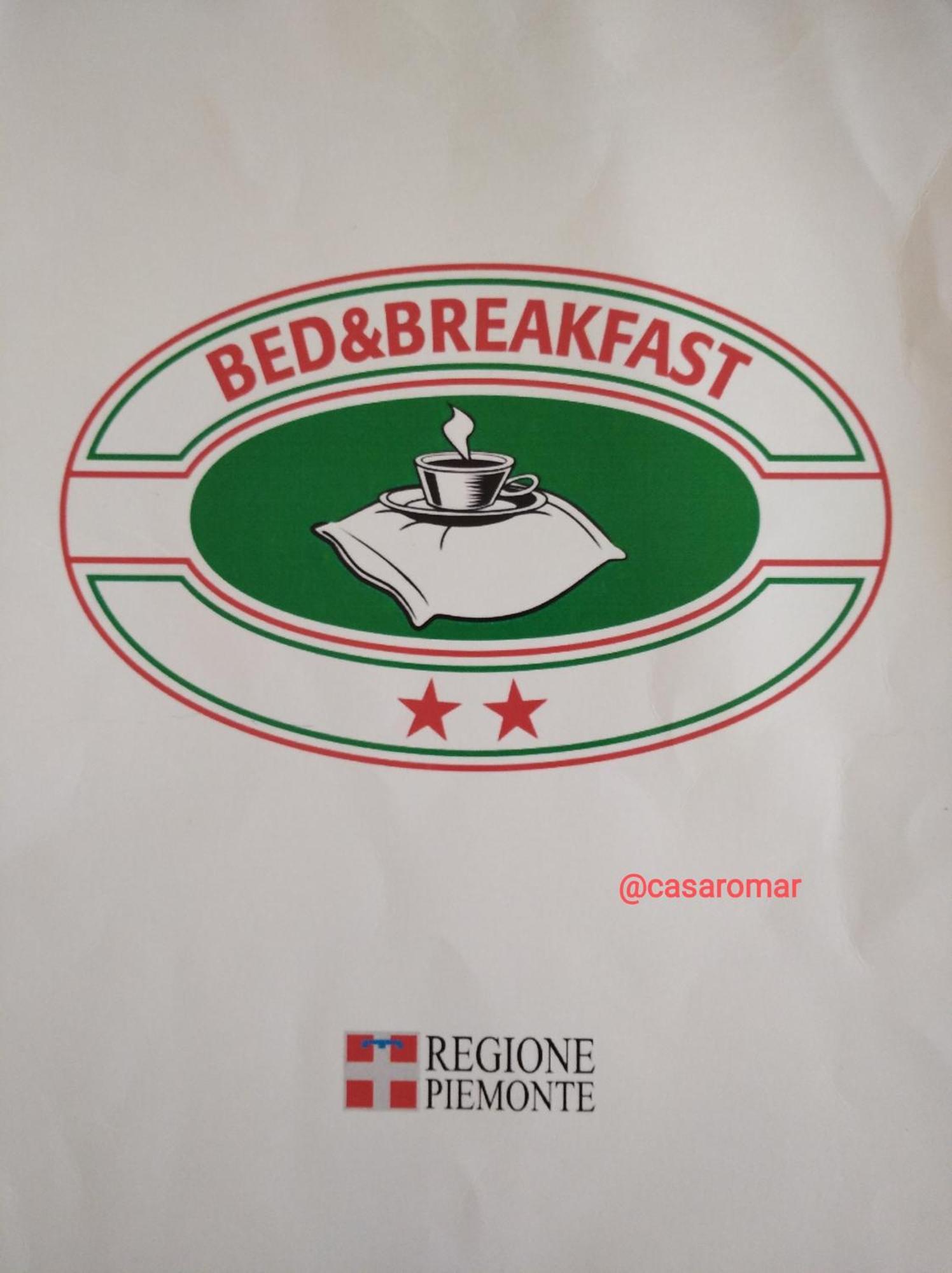 A Casa Romar Bed & Breakfast Torino Eksteriør bilde